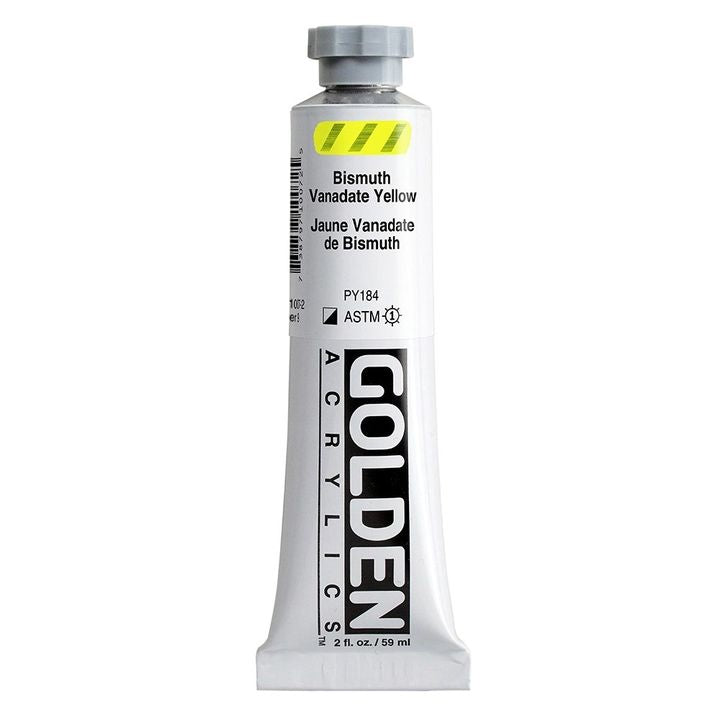 GOLDEN Vernice Acrilica Corpo Pesante 59 ml – 1007 bismuto vanadato giallo