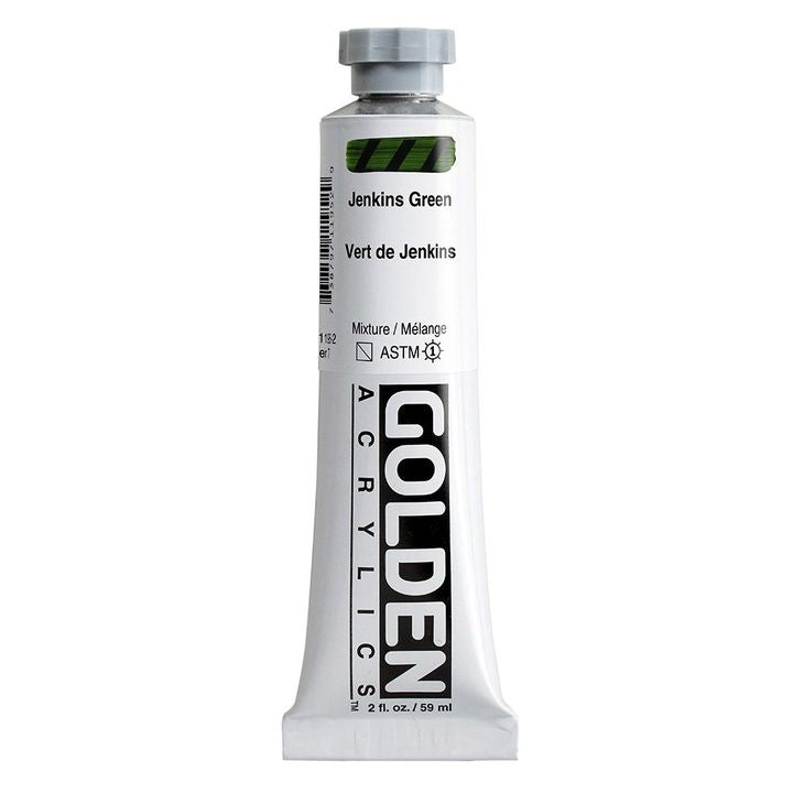GOLDEN Vernice Acrilica Corpo Pesante 59 ml – 1195 jenkins green
