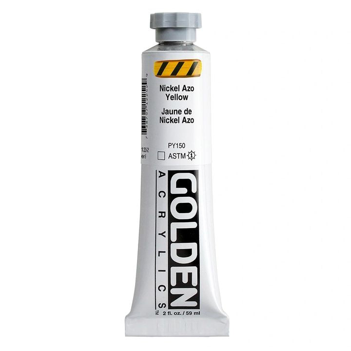 GOLDEN Vernice Acrilica Corpo Pesante 59 ml – 1225 nichel azo giallo
