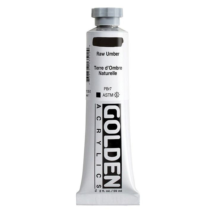 GOLDEN Vernice Acrilica Corpo Pesante 59 ml – 1350 umber grezzo
