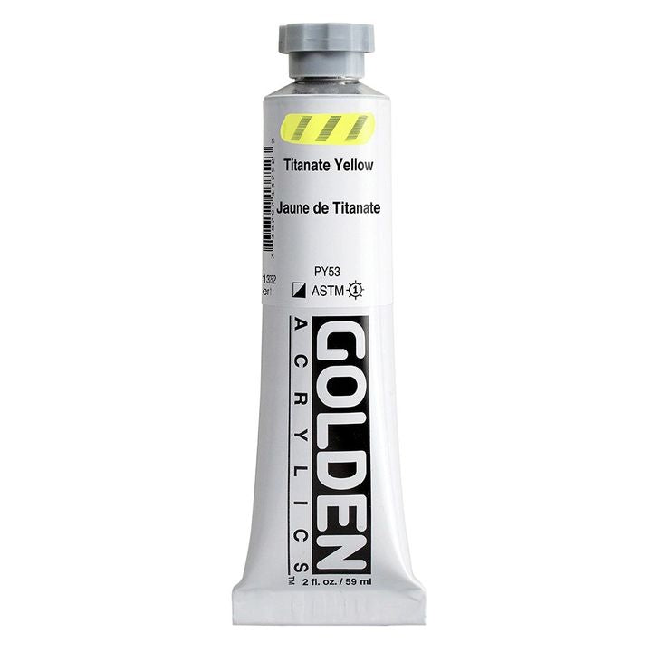 GOLDEN Vernice Acrilica Corpo Pesante 59 ml – 1375 giallo titanio