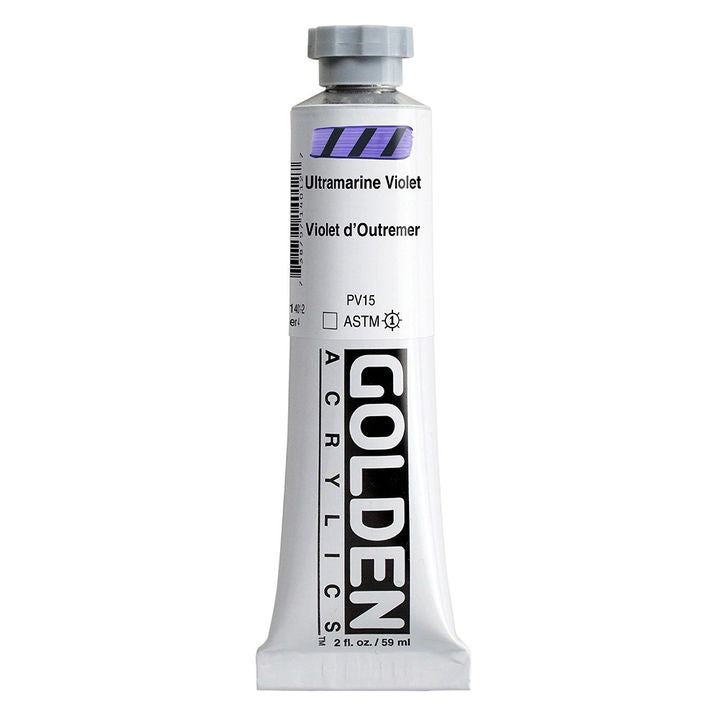 GOLDEN Vernice Acrilica Corpo Pesante 59 ml – 1401 viola oltremare