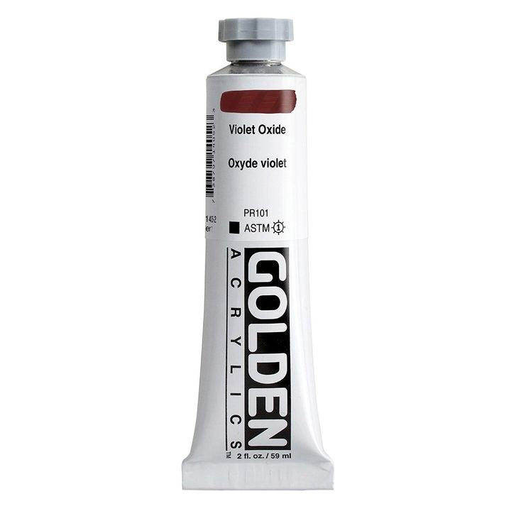 GOLDEN Vernice Acrilica Corpo Pesante 59 ml – 1405 viola ossido