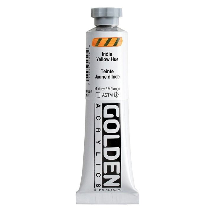 GOLDEN Vernice Acrilica Corpo Pesante 59 ml – 1455 tonalità giallo india
