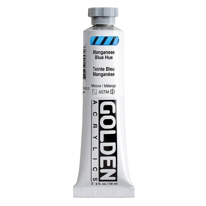 GOLDEN Vernice Acrilica Corpo Pesante 59 ml – 1457 tonalità blu manganese