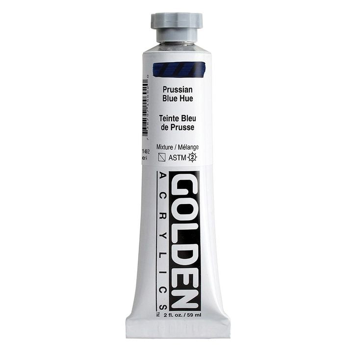 GOLDEN Vernice Acrilica Corpo Pesante 59 ml – 1460 tonalità blu di Prussia