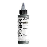 GOLDEN Vernice acrilica ad alto flusso 118 ml – 8564 Grigio sfumato trasparente