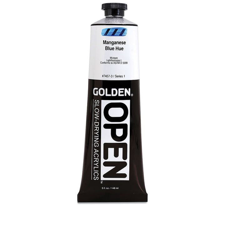 GOLDEN OPEN Vernice acrilica ad asciugatura lenta 148 ml – 7457 Tonalità blu manganese