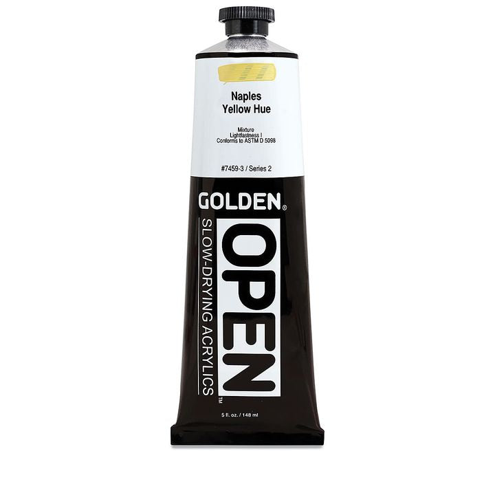 GOLDEN OPEN Vernice acrilica ad asciugatura lenta 148 ml – 7459 Giallo napoletano
