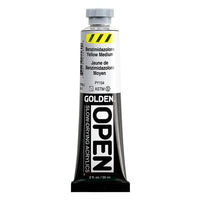 GOLDEN OPEN Vernice acrilica ad asciugatura lenta 59 ml – 7008 Benzimidazolone giallo medio