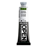 GOLDEN OPEN Vernice acrilica ad asciugatura lenta 59 ml – 7060 Ossido di cromo verde