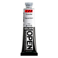 GOLDEN OPEN Vernice acrilica ad asciugatura lenta 59 ml – 7277 Rosso pirrolo