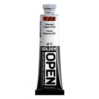 GOLDEN OPEN Vernice acrilica iridescente ad asciugatura lenta – 7482 Medená Jemná