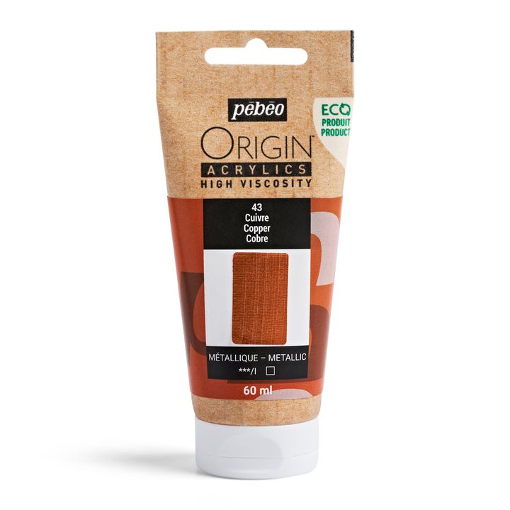 Pebeo ORIGIN Vernice acrilica 60 ml | Varie tonalità - Rame