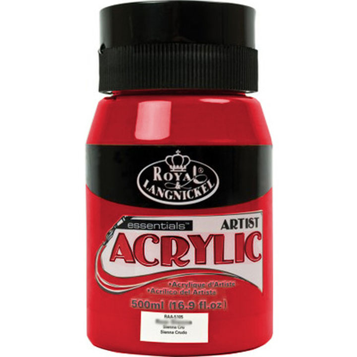 Colori acrilici  Royal Essentials 500 ml | sceglie tonalità - Cadmium Red