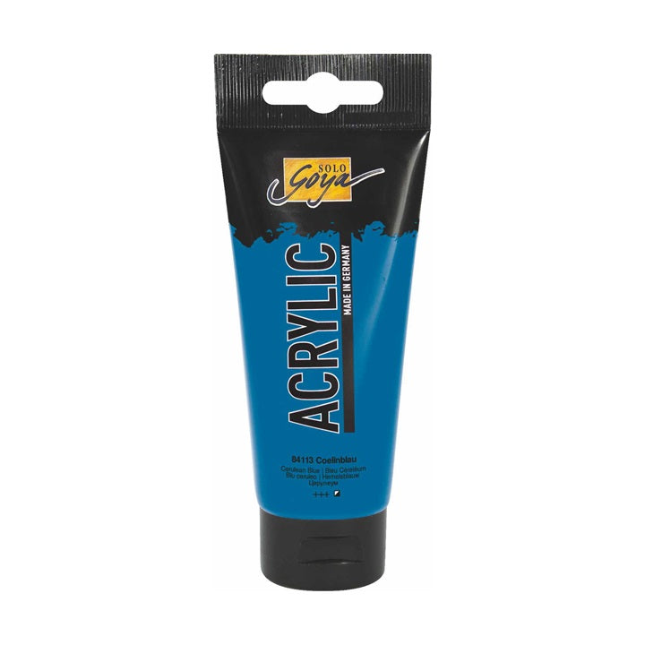 Colore acrilico Solo Goya Acrylic 100 ml | scegli tonalità - Cerulean Blue