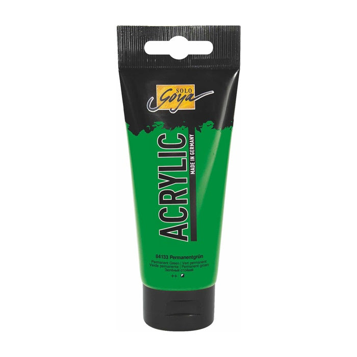 Colore acrilico Solo Goya Acrylic 100 ml – 33 Permanent Green