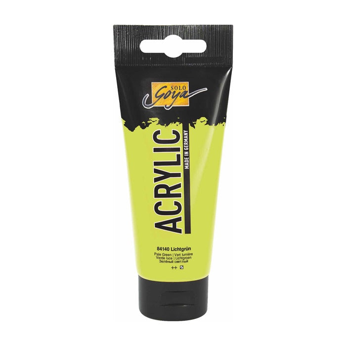 Colore acrilico Solo Goya Acrylic 100 ml – 40 Light Green