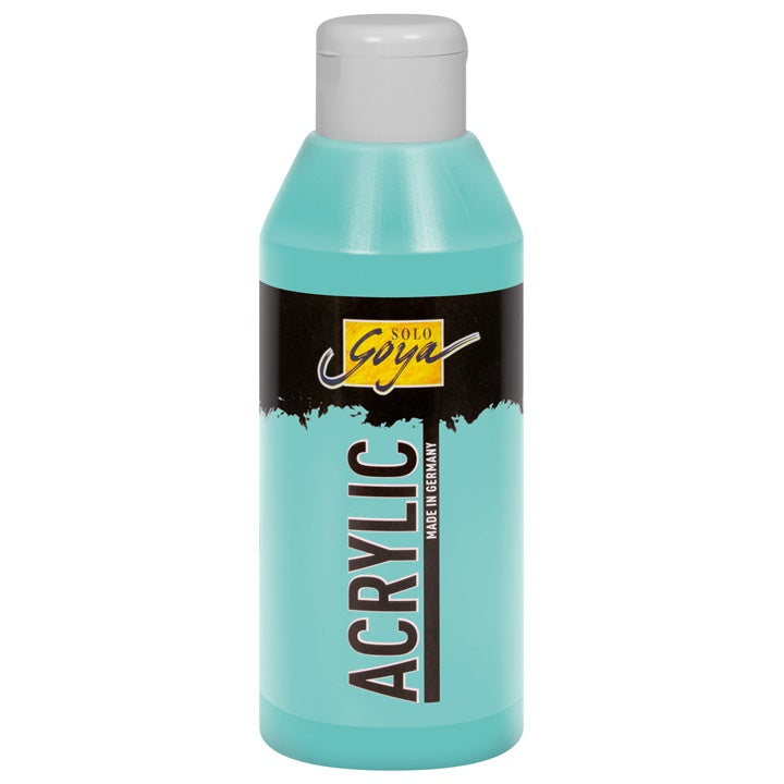 SOLO GOYA ART ACRYL BASIC 250 ml | colori diversi - Pale Turquoise Blue