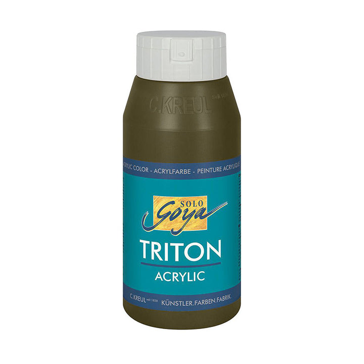 SOLO GOYA TRITON ACRYLIC BASIC 750 ml – Green Umber