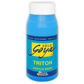 SOLO GOYA TRITON ACRYLIC BASIC 750 ml | colori diversi - Light Blue