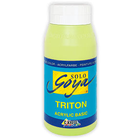 SOLO GOYA TRITON ACRYLIC BASIC 750 ml | colori diversi - Pale Green
