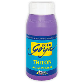 SOLO GOYA TRITON ACRYLIC BASIC 750 ml | colori diversi - Lilac