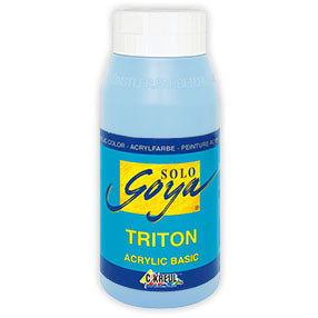 SOLO GOYA TRITON ACRYLIC BASIC 750 ml | colori diversi - Light Sky Blue