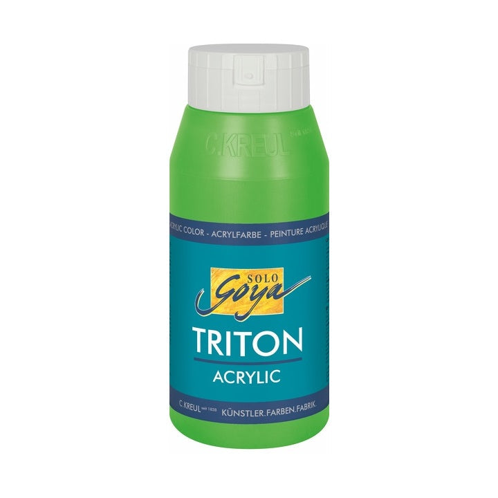 SOLO GOYA TRITON ACRYLIC BASIC 750 ml – Verde Fluorescente