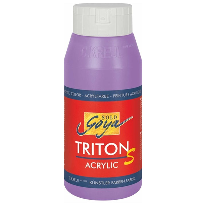 Colore acrilico Solo Goya Triton S 750 ml | scegli una tonalità - Liliac