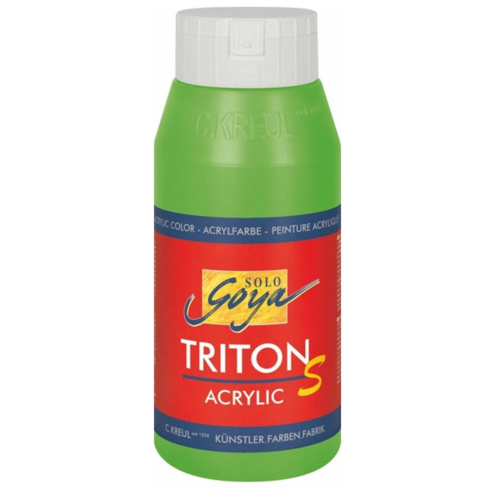 Colore acrilico Solo Goya Triton S 750 ml | scegli una tonalità - Yellow Green