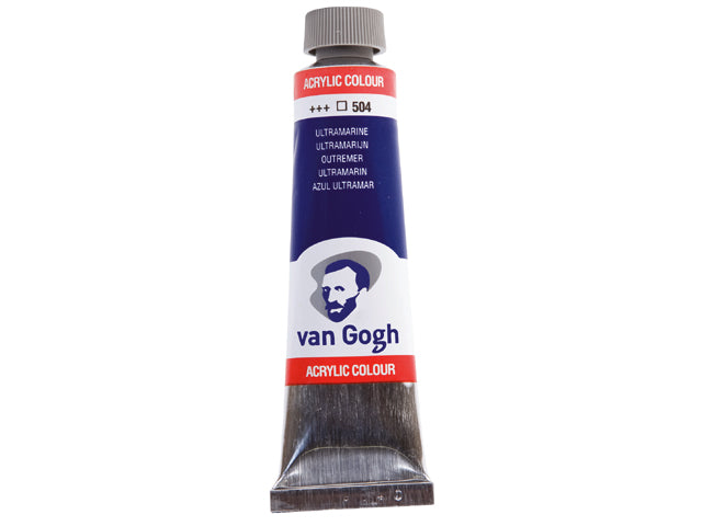 Colore acrilico Van Gogh 40 ml – Naphthol Red Light