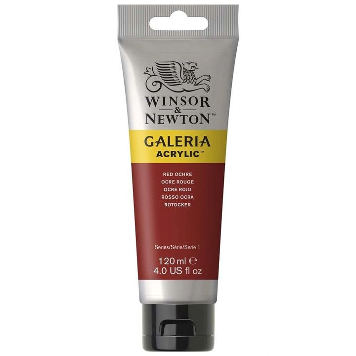 Colore acrilico Winsor & Newton Galeria 120 ml – Ocra Rossa
