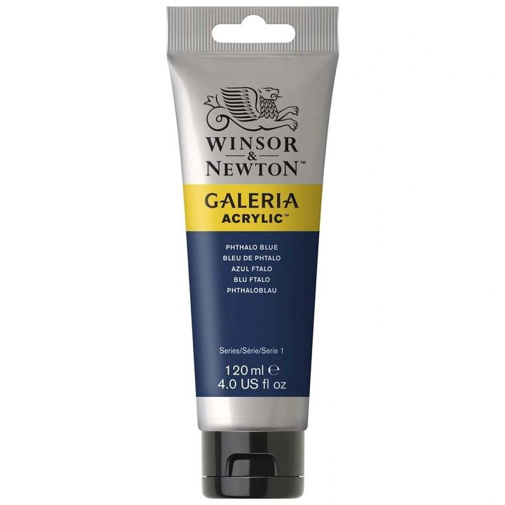 Colore acrilico Winsor & Newton Galeria 120 ml – Blu Ftalo
