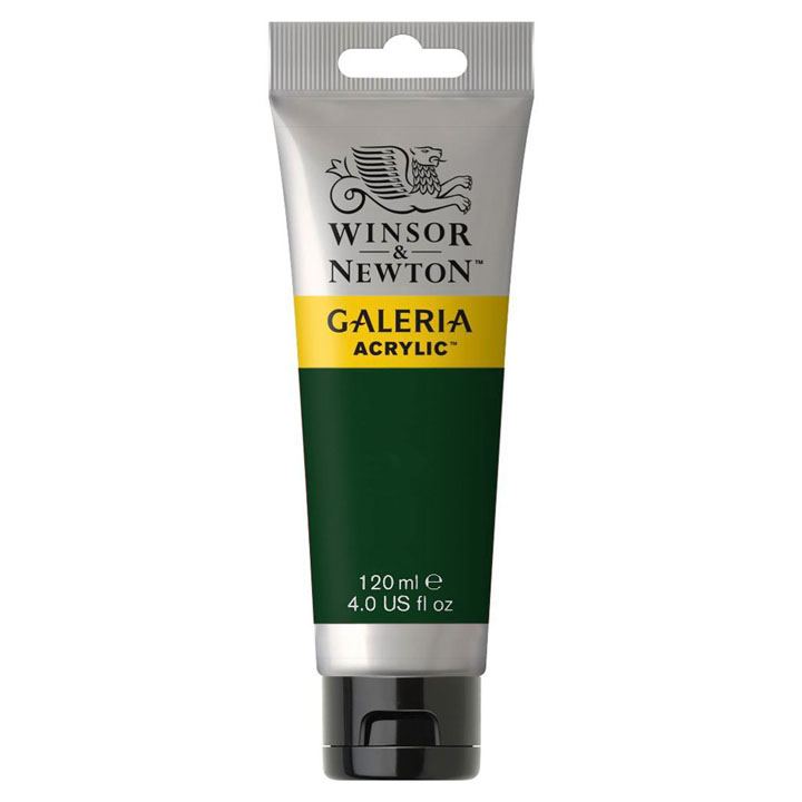Colore acrilico Winsor & Newton Galeria 120 ml – Sap Green