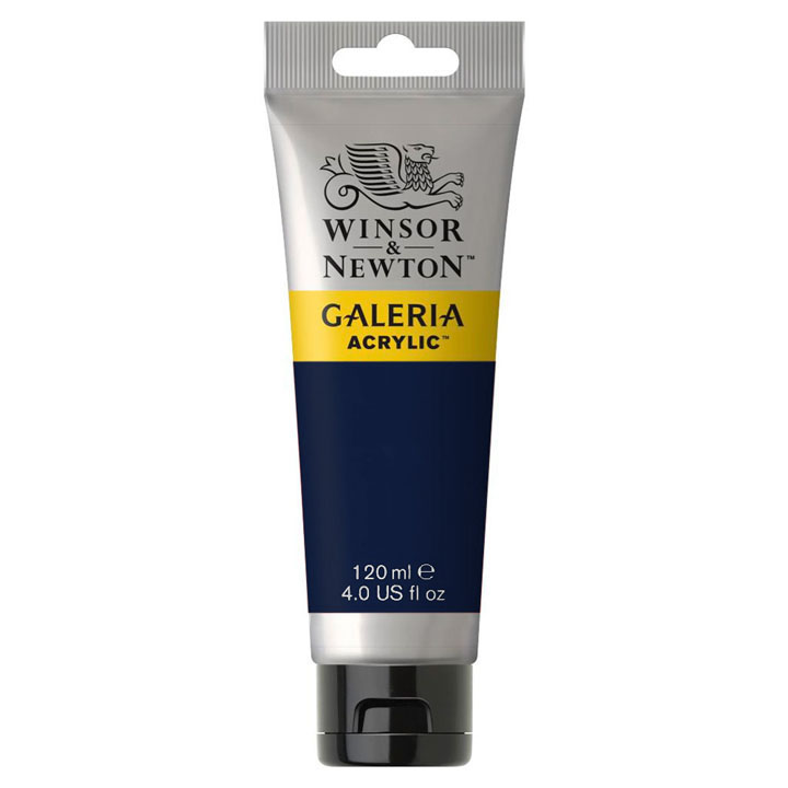 Colore acrilico Winsor & Newton Galeria 120 ml – Winsor Blue