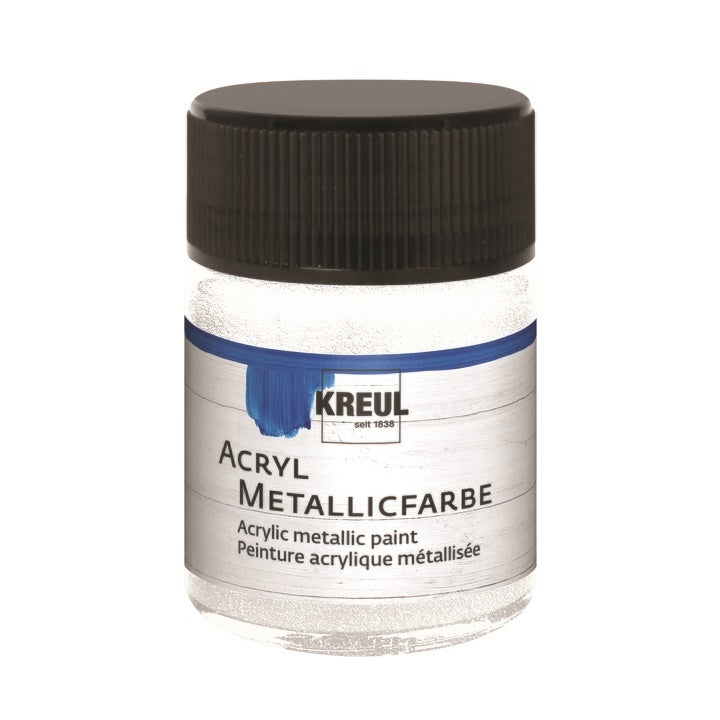 Colore acrilico KREUL METALLIC 50 ml – mother-of-pearl-white