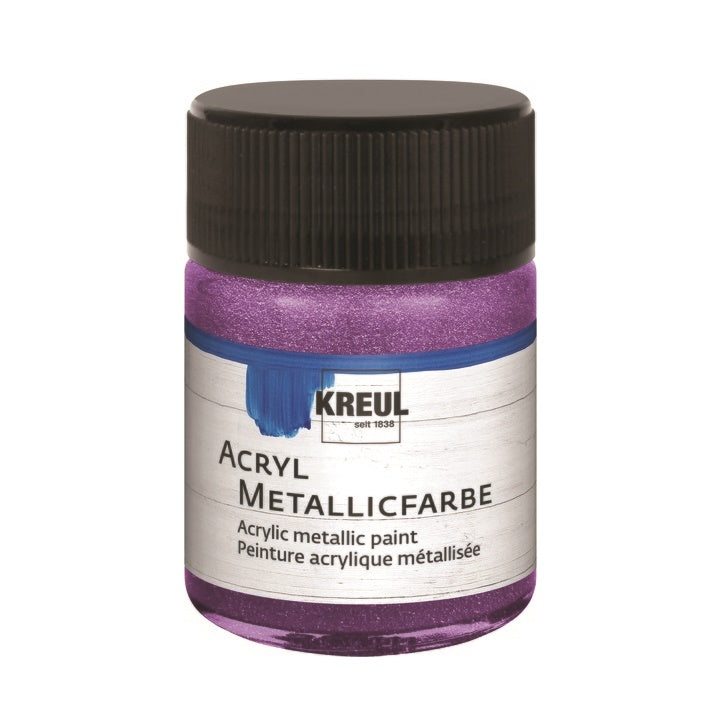 Colore acrilico KREUL METALLIC 50 ml – lilac