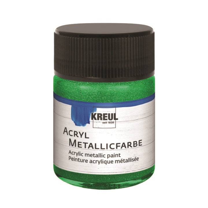 Colore acrilico KREUL METALLIC 50 ml – green