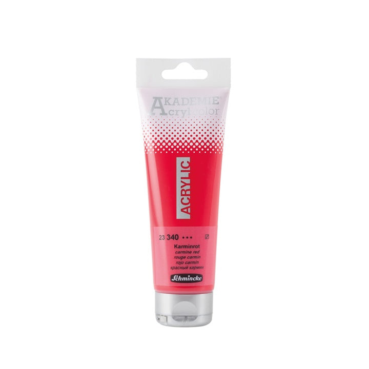 Colori acrilici Schmincke AKADEMIE 120 ml | vari colori - 340 rosso carminio