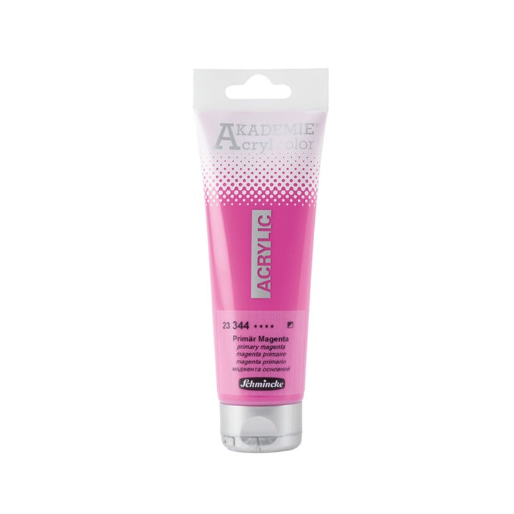 Colori acrilici Schmincke AKADEMIE 120 ml | vari colori - 344 magenta primario