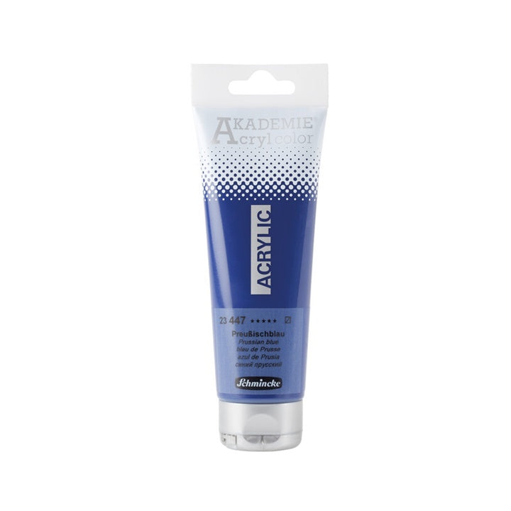 Colori acrilici Schmincke AKADEMIE 120 ml | vari colori - 447 blu di prussia