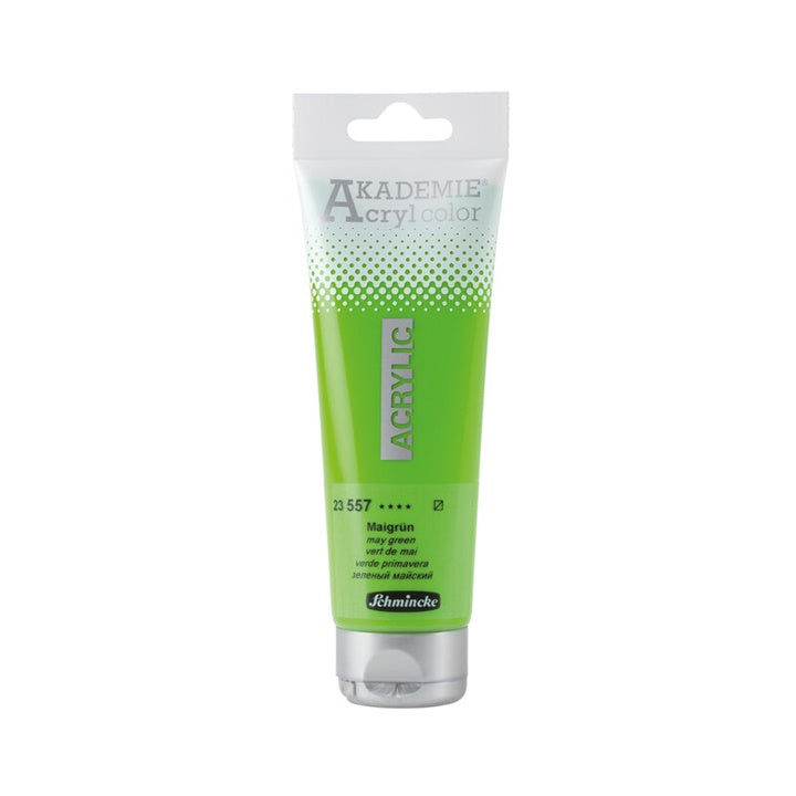 Colori acrilici Schmincke AKADEMIE 120 ml | vari colori - 557 verde maggio