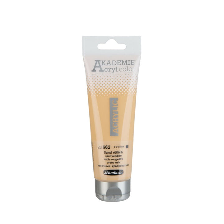 Colori acrilici Schmincke AKADEMIE 120 ml | vari colori - 662 sabbia rossastra