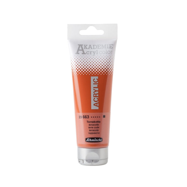 Colori acrilici Schmincke AKADEMIE 120 ml | vari colori - 663 terracotta