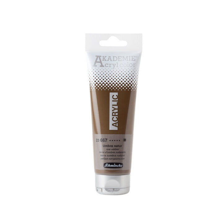 Colori acrilici Schmincke AKADEMIE 120 ml | vari colori - 667 terra d'ombra naturale