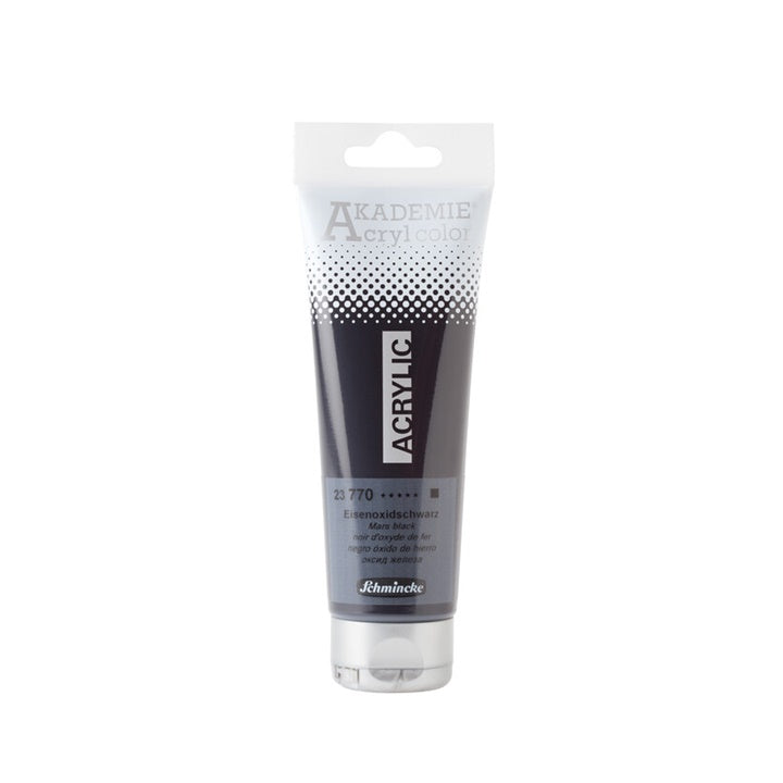 Colori acrilici Schmincke AKADEMIE 120 ml | vari colori - 770 nero marte
