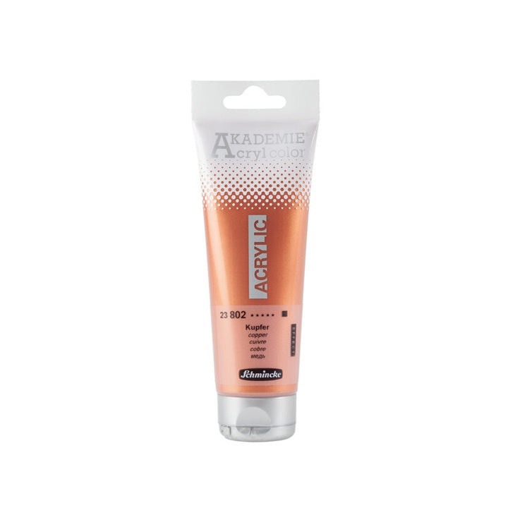 Colori acrilici Schmincke AKADEMIE 120 ml | vari colori - 802 rame
