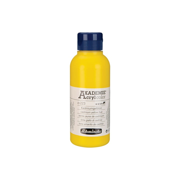 Colori acrilici Schmincke AKADEMIE 250 ml | vari colori - 223 giallo cadmio imitazione
