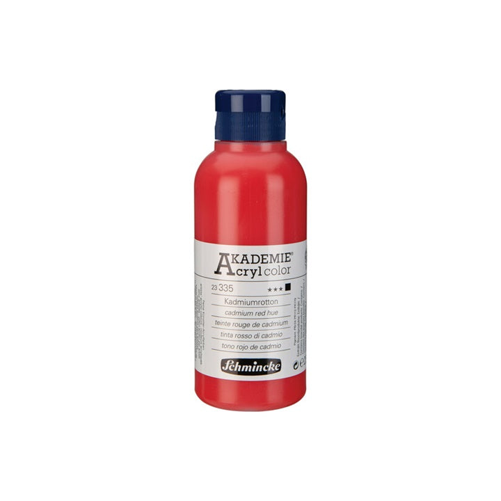 Colori acrilici Schmincke AKADEMIE 250 ml | vari colori - 335 rosso cadmio imitazione